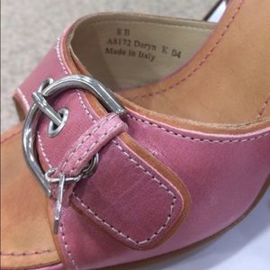 Coach heels, Daryn style, rose pink color, size 8